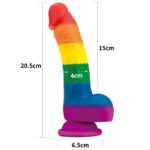 8'' Prider Dildo - Image 8