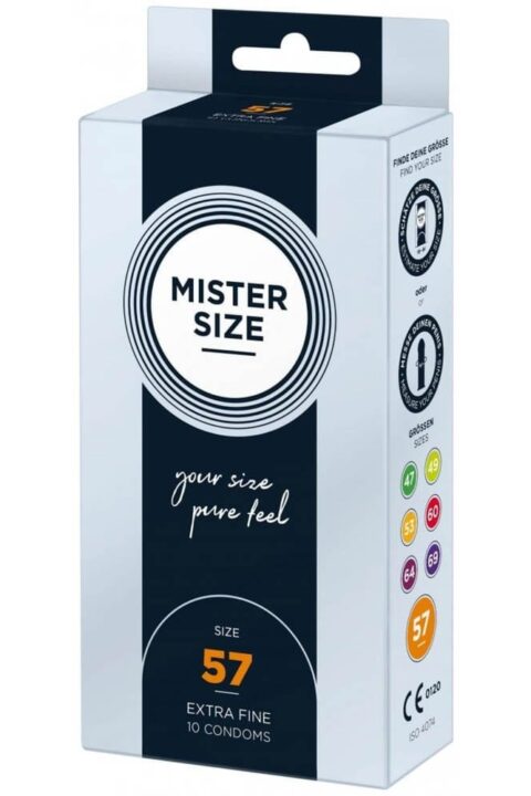 MISTER SIZE 57 mm Condoms 10 pieces