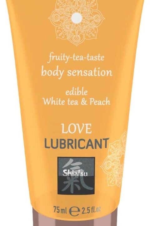 Love Lubricant edible - White Tea & Peach 75ml