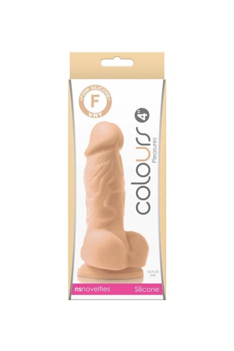 Colours Pleasures 4 inch Dildo White