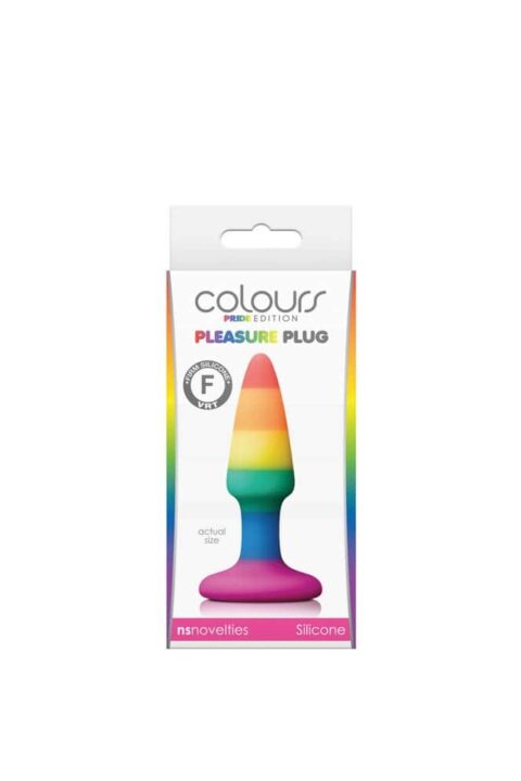 Colours - Pride Edition - Pleasure Plug - Mini -Rainbow