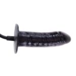 Bigger Joy Inflatable Penis Black 2 - Image 4