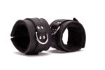Hand Cuffs Grain Leather Black - Image 4