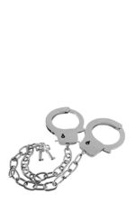 GP Metal Handcuffs Long Chain - Image 2