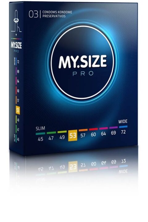 MY SIZE PRO Condoms 53 mm (3 pieces)