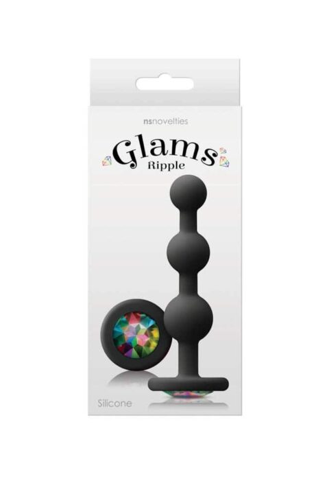Glams - Ripple   Rainbow Gem - Black