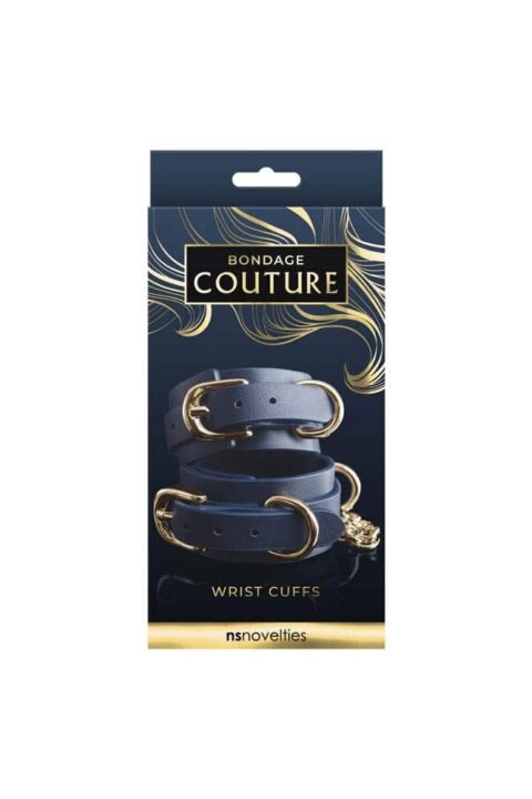 Bondage Couture - Wrist Cuff - Blue
