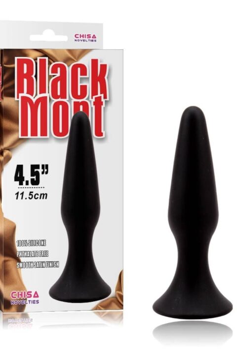 Black Mont L Silicone Plug