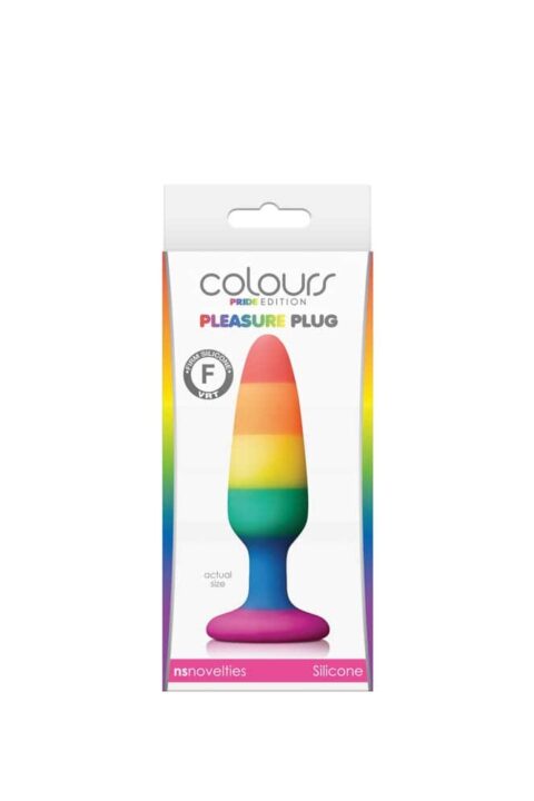 Colours - Pride Edition - Pleasure Plug - Small -Rainbow