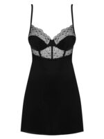Sharlotte chemise & thong black  S/M - Image 5