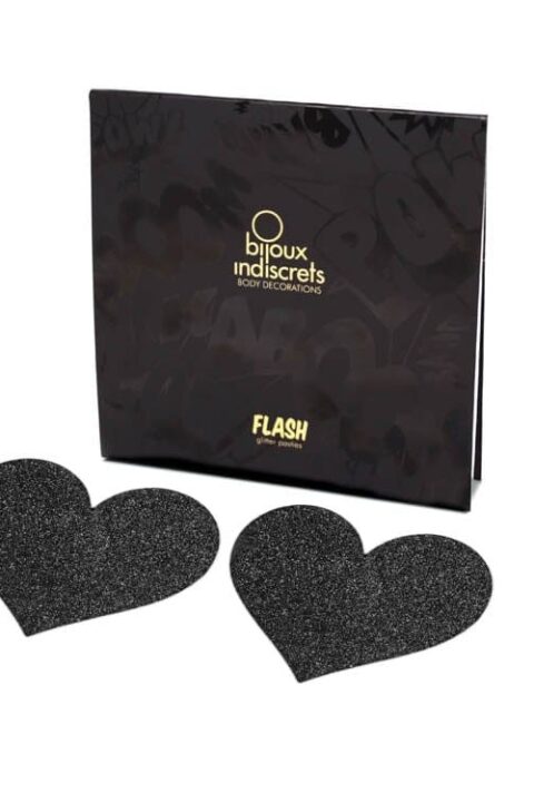 Flash Heart-Black