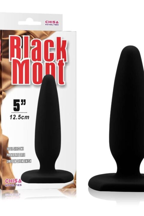 Black Mont XL Silicone Plug