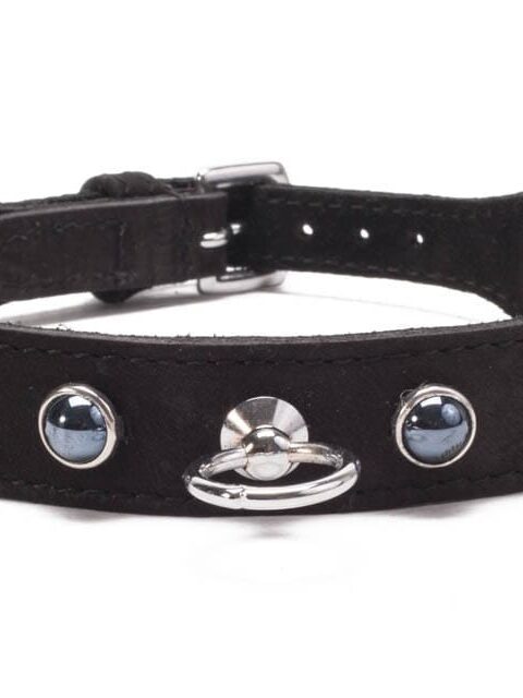 Octane Crystal Collar Black