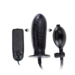 Bigger Joy Inflatable Penis Black 2 - Image 3