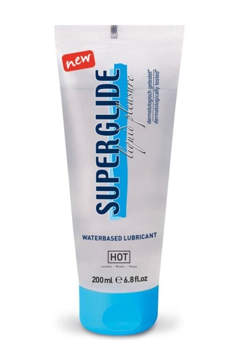 HOT Superglide Liquid Pleasure - waterbased lubricant 200 ml
