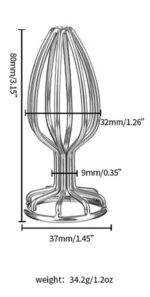 Stainless Anal Plug M - Image 7