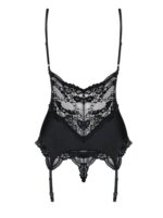 810-COR-1 corset & thong black  S/M - Image 4