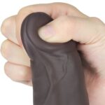 9'' Dual Layered Silicone Rotator Brown - Image 7