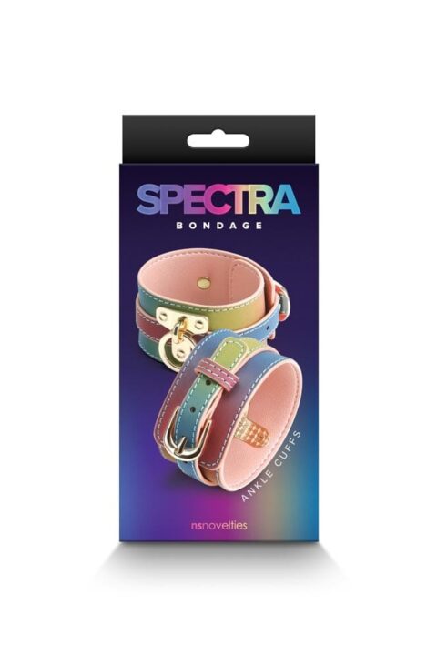Spectra Bondage - Ankle cuff - Rainbow