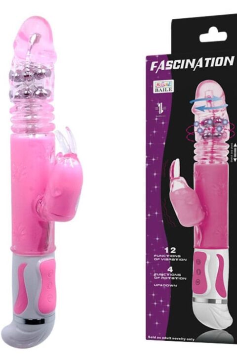 Fascination Bunny Vibrator Pink 2