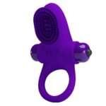 Pretty Love Vibrant Penis Ring 2 Purple - Image 3
