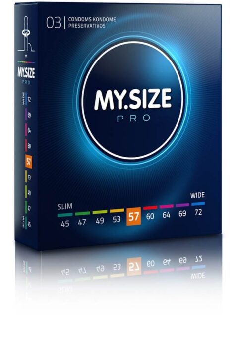 MY SIZE PRO Condoms 57 mm (3 pieces)