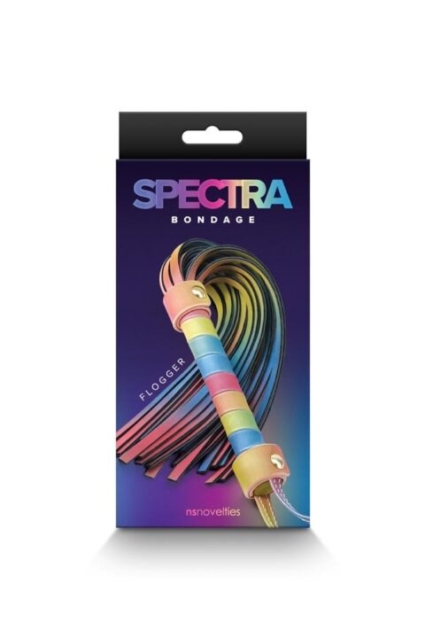 Spectra Bondage - Flogger - Rainbow