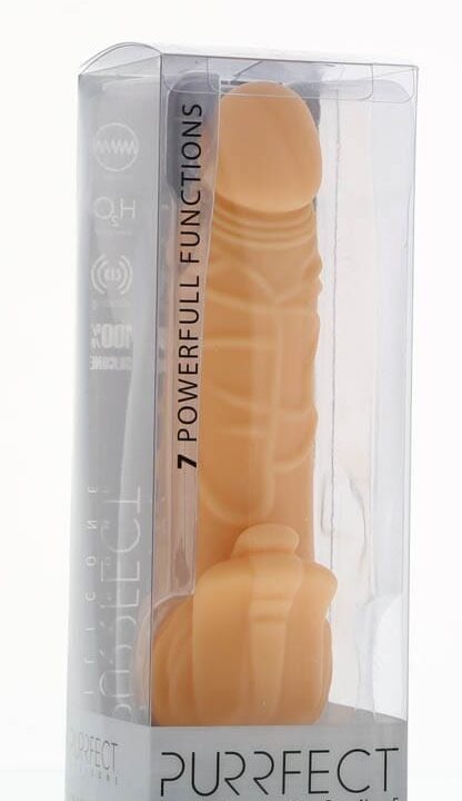 Purrfect Silicone Classic 7 inch Flesh