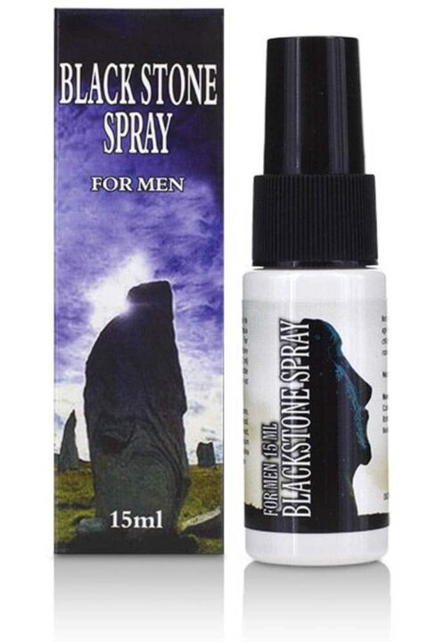 Black Stone Spray for Men - 15 ml