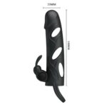 Pretty Love Penis Sleeve With Ball Strap - Image 6