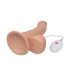 8.8" The Ultra Soft Dude - Vibrating Flesh - Image 5
