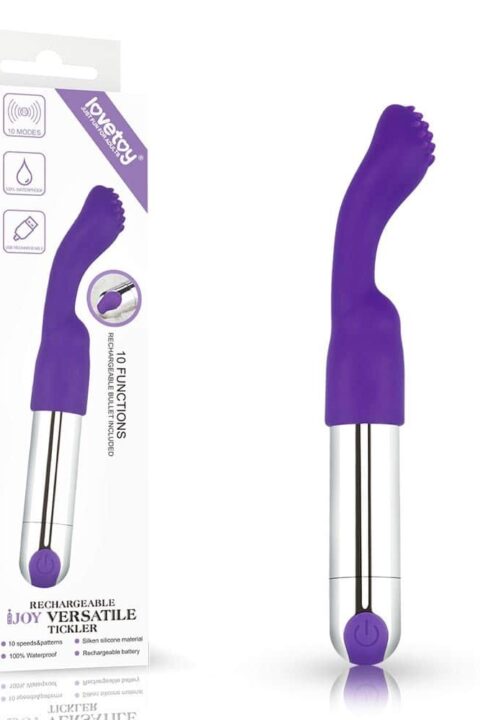Rechargeable IJOY Versatile Tickler Purple