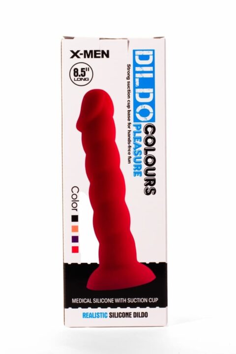 X-MEN 8.5" Dildo Colours Pleasure Flesh 4