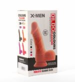 X-MEN 7.5" Dildo Colours Pleasure Flesh 1 - Image 2