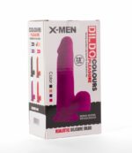 X-MEN 7.5" Dildo Colours Pleasure Black 1 - Image 2