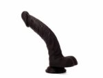 X-MEN 7.9" Silicone Dildo Black - Image 2
