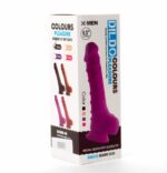 X-MEN 8.5" Dildo Colours Pleasure Black 1 - Image 2