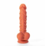 X-MEN 8.5" Dildo Colours Pleasure Flesh 2 - Image 3