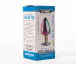 X-MEN Secret Shine Metal Butt Plug Rainbow M - Image 2