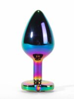 X-MEN Secret Shine Metal Butt Plug Rainbowheart L - Image 3