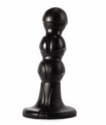 X-Men 10" Extra Girthy Butt Plug Black V - Image 3