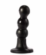 X-Men 10" Extra Girthy Butt Plug Black V - Image 7