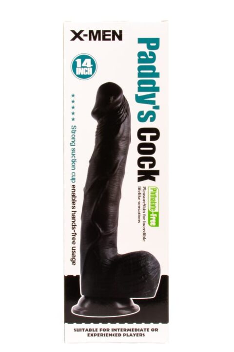 X-MEN Paddy’s 14 inch Cock Black