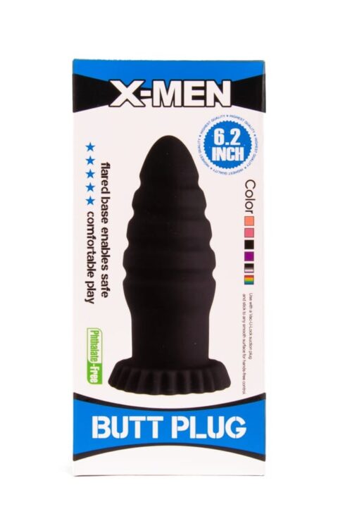 X-MEN 6.2 inch Butt Plug Flesh