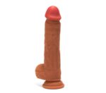 X-MEN 8.8 inch Dual Layered Dildo Brown - Image 6