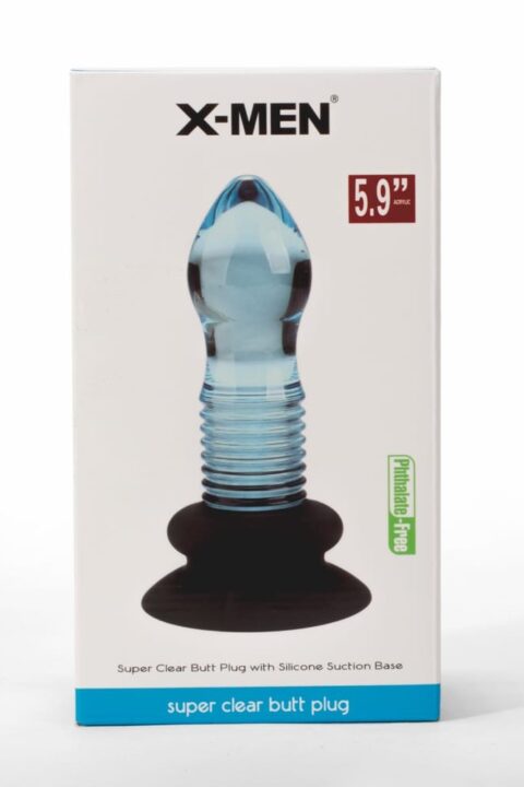 X-MEN Sharp Top 5.9" Anal Plug