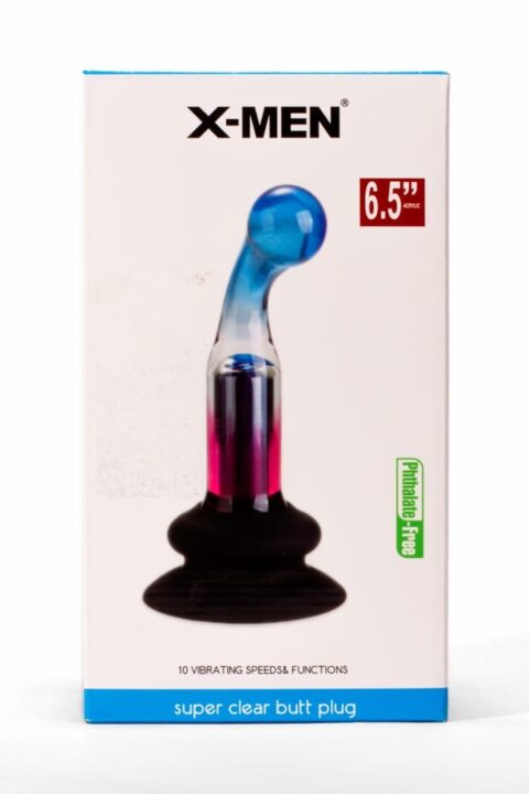 X-MEN 10 Speeds Vibrating Gpot Plug 2