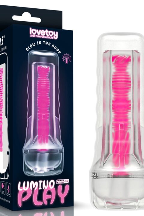8.5'' Lumino Play Masturbator - Pink Glow