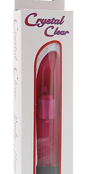 Lady Finger Vibrator Clear Pink