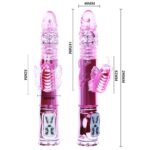 Throbbing Butterfly Vibrator Pink - Image 5